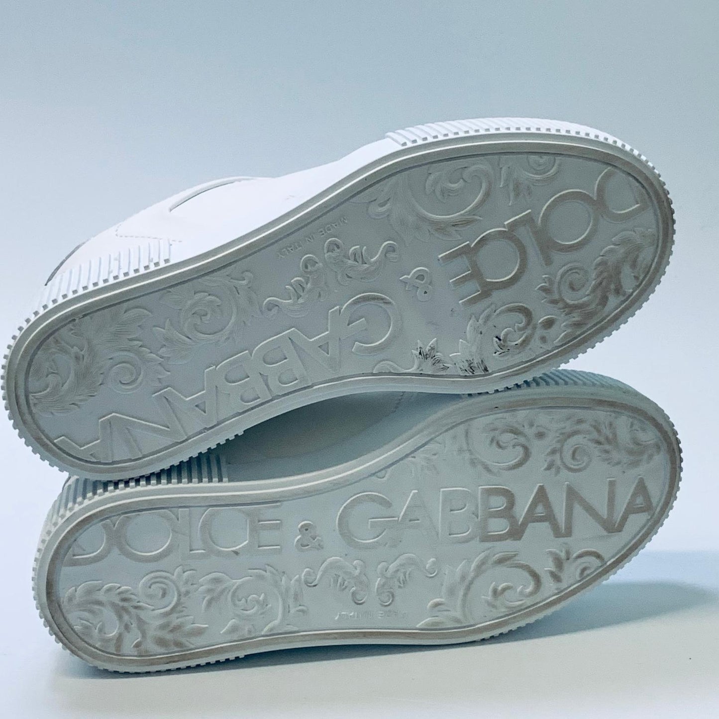 DOLCE & GABBANA Classic White Ladies Pumps Sneaker Trainer UK 3 NEW