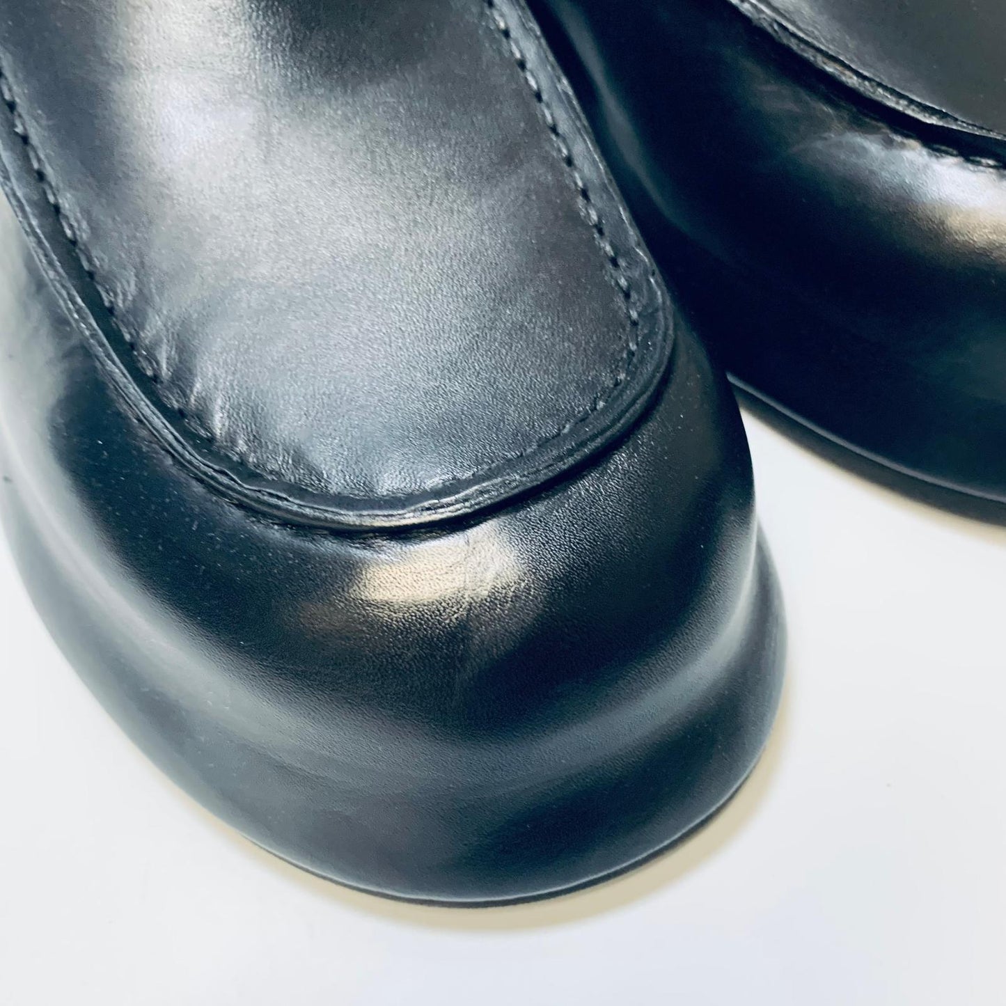 JACQUEMUS Black Men's Slip On Chunky Loafer Dress Shoe Size UK 9 NEW