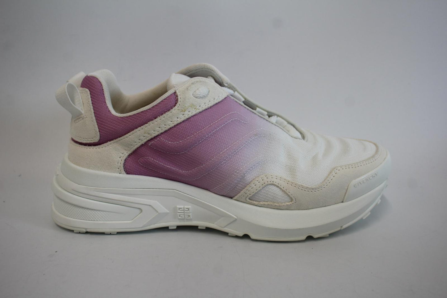 GIVENCHY Ladies White & Pink Giv 1 Light Low Top Sneakers EU38 UK5 NEW