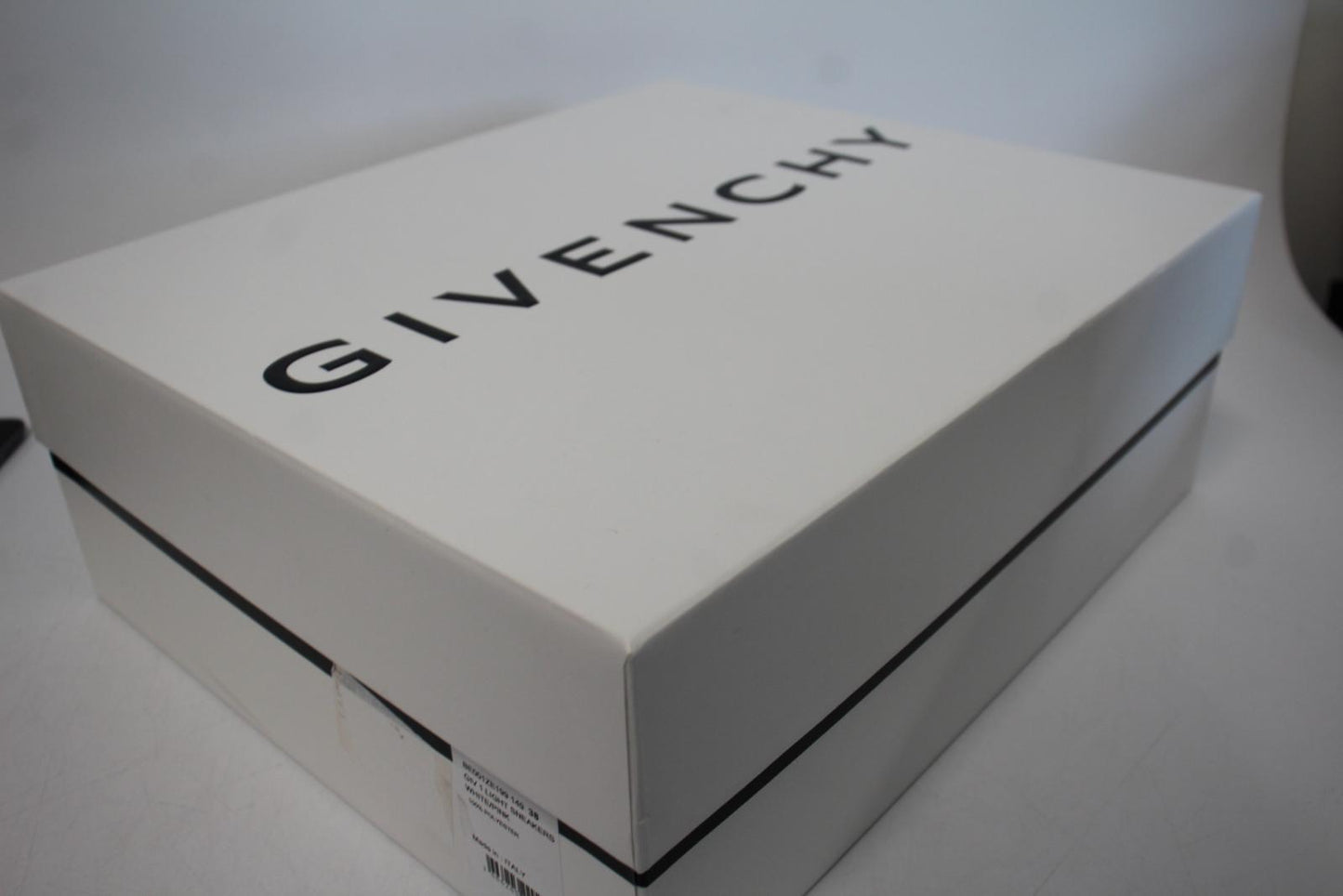 GIVENCHY Ladies White & Pink Giv 1 Light Low Top Sneakers EU38 UK5 NEW