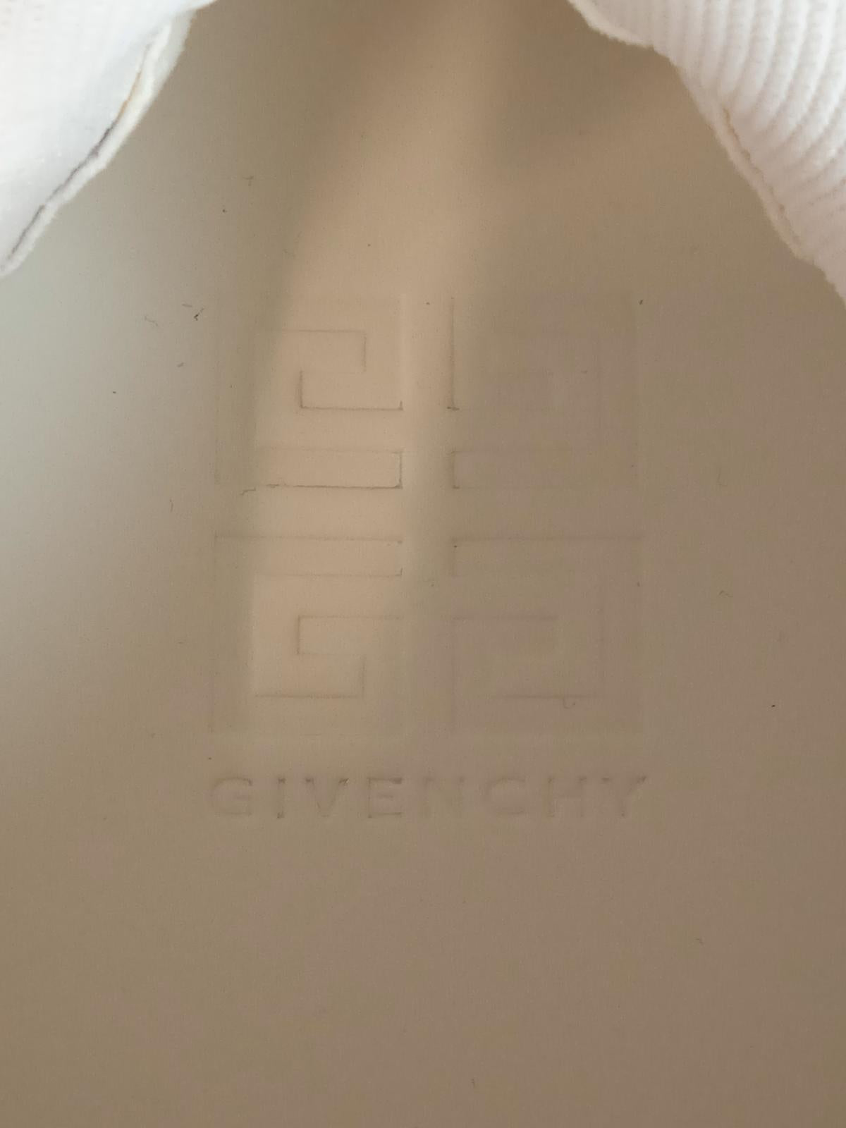 GIVENCHY Ladies White & Pink Canvas Giv 1 Low-Top Trainers Size FR39 UK5 NEW