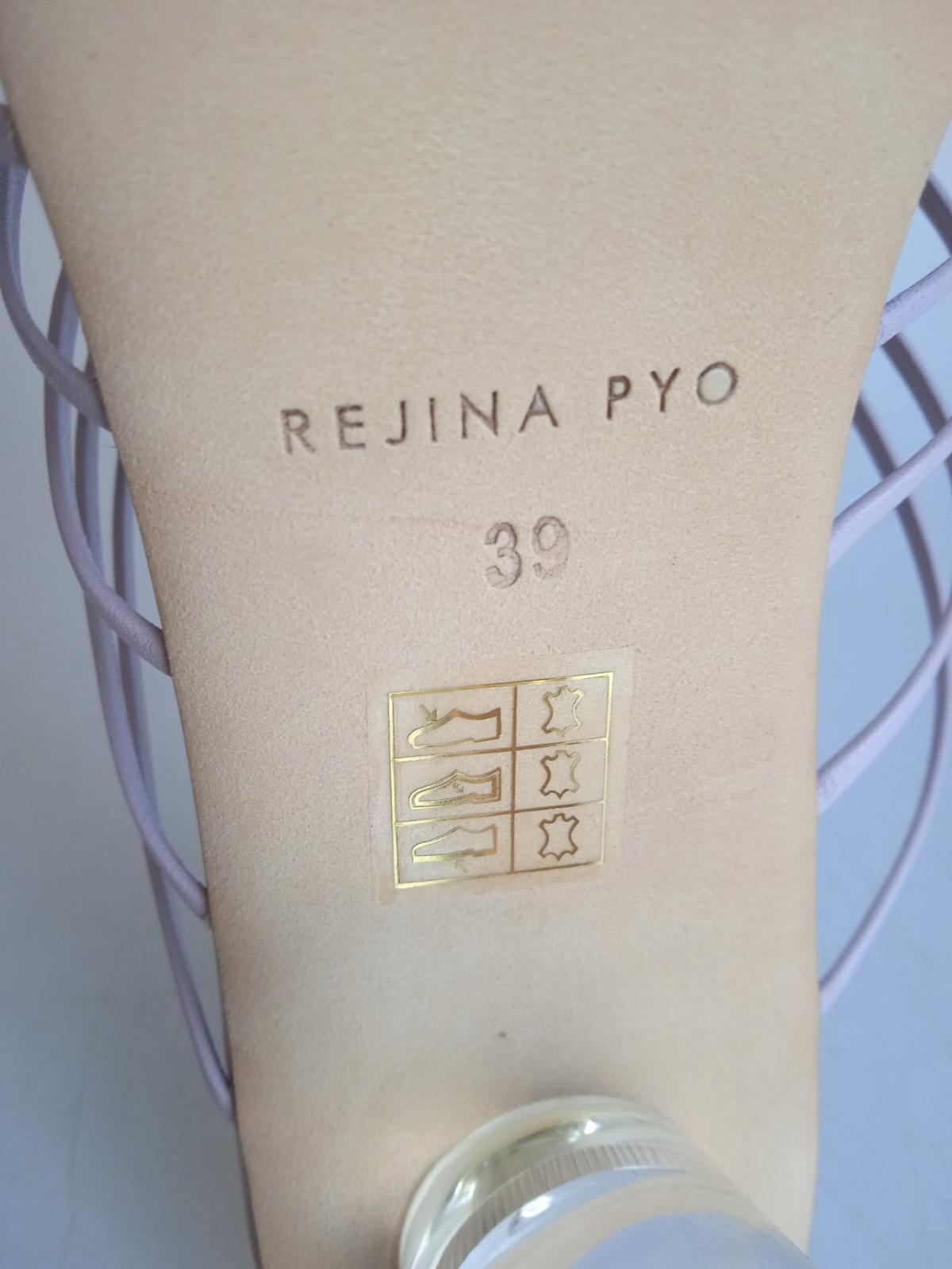 REJINA PYO Ladies Purple Leather Multi-Strap Zoe Sandals Size EU39 UK6 NEW