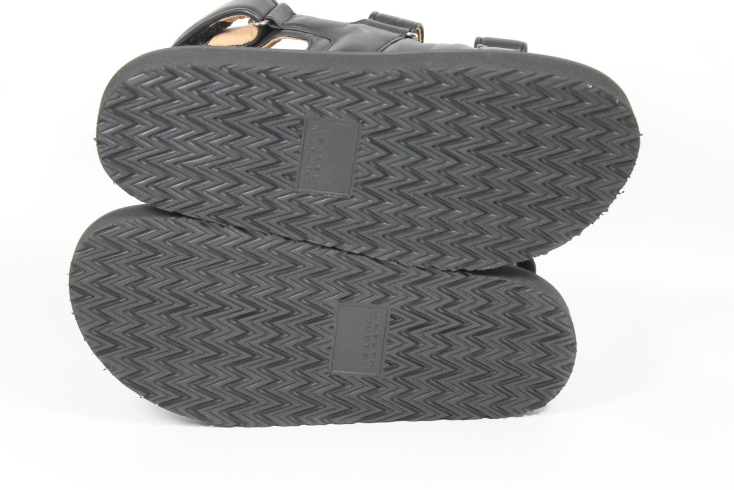 ISABEL MARANT Ladies Black Padded Leather Madee Chunky Sandals EU38 UK5 BNIB