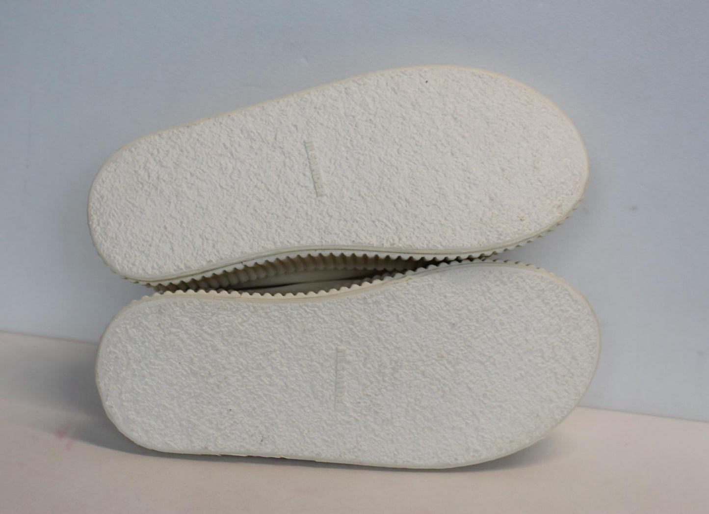 JIL SANDER Ladies Olona Canvas Flatform Sneakers Cream White EU36 UK3 NEW