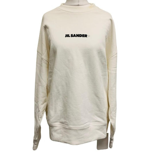 JIL SANDER White Ladies Long Sleeve Round Neck Pullover Jumper Size UK XS NEW