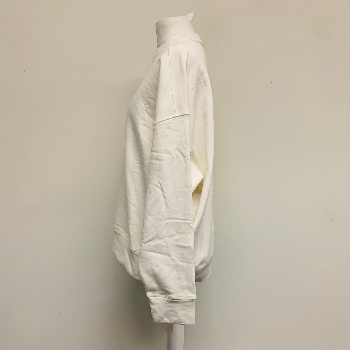 JIL SANDER White Ladies Long Sleeve Round Neck Pullover Jumper Size UK XS NEW