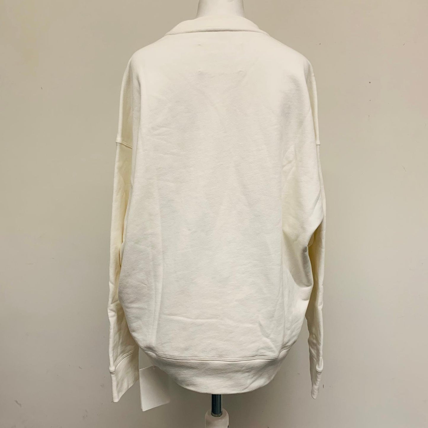 JIL SANDER White Ladies Long Sleeve Round Neck Pullover Jumper Size UK XS NEW