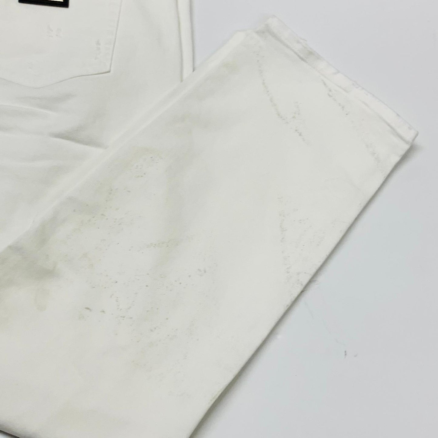 DOLCE & GABBANA White Ladies Denim Fit Boyfriend Straight Jeans W32 L29 NEW