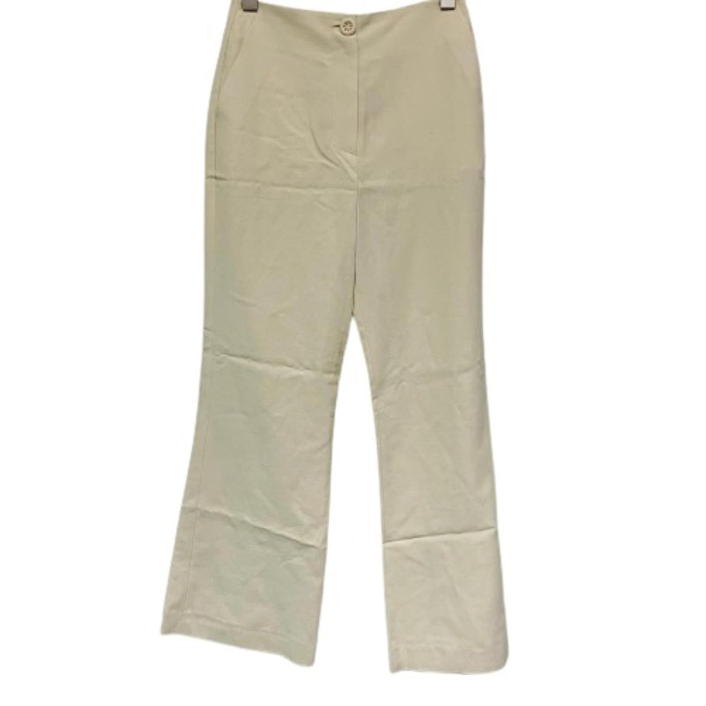 NANUSHKA Beige Ladies Dress Pants Trousers Classic Wide Leg UK XS NEW