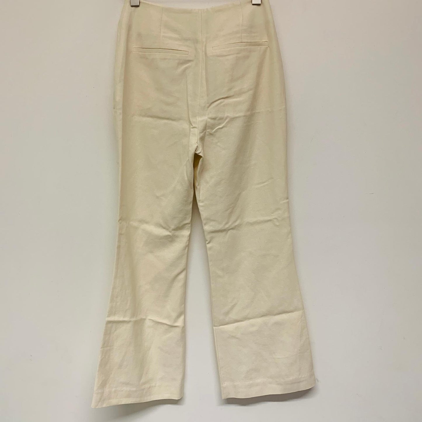 NANUSHKA Beige Ladies Dress Pants Trousers Classic Wide Leg UK XS NEW