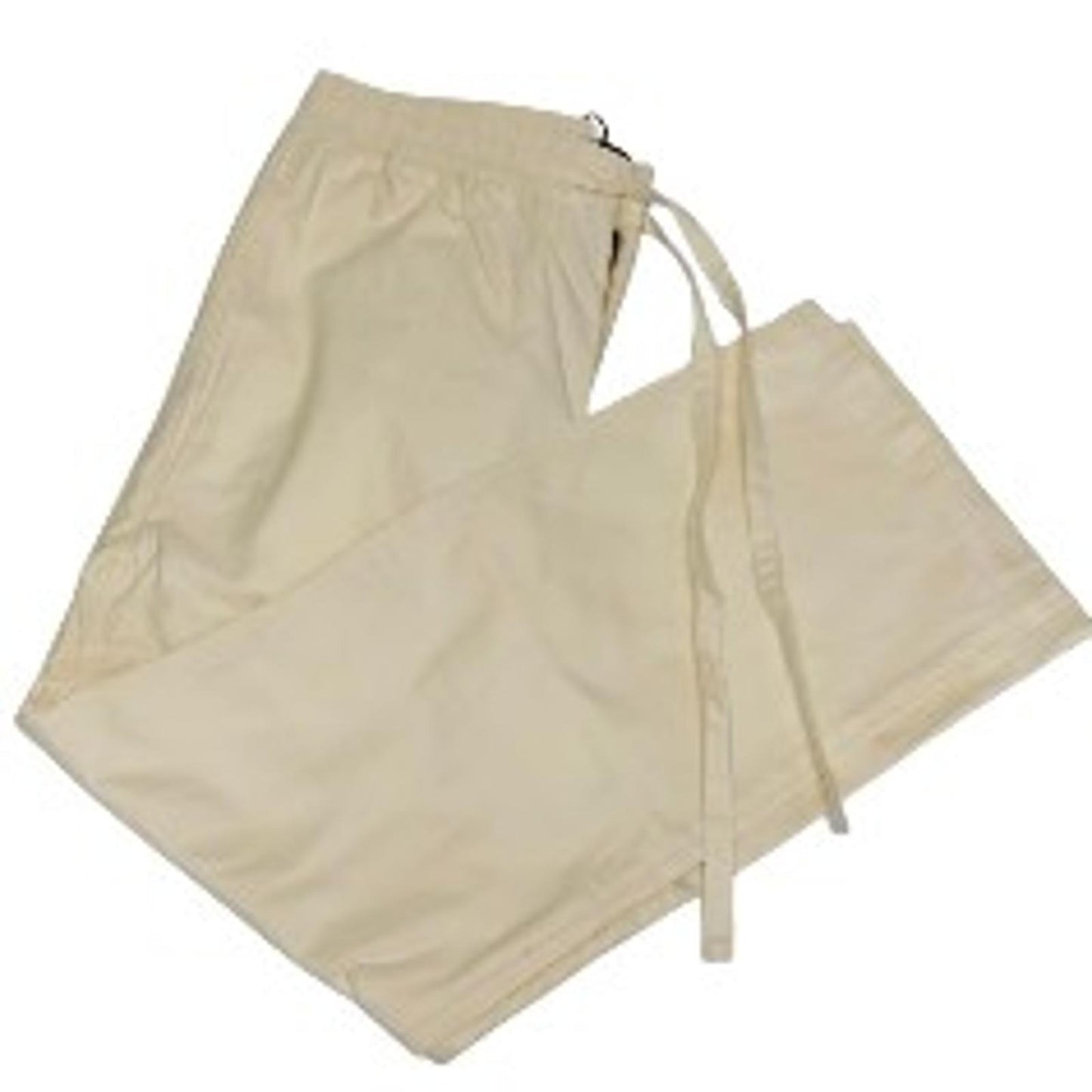 STAUD Beige Ladies  Astor Pull Up Wide Leg Champagne Pant Trousers W28 L33 NEW