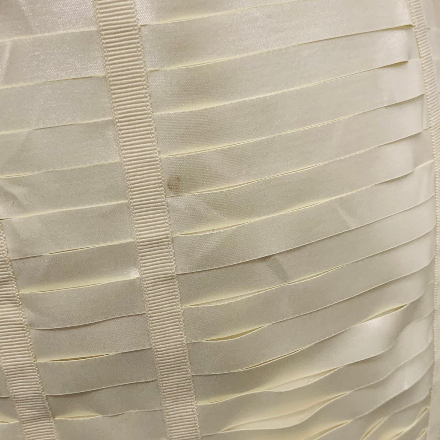 Givenchy Ladies Yellow Rib Effect Strips Polyester Dress Bodycon 34 UK NEW