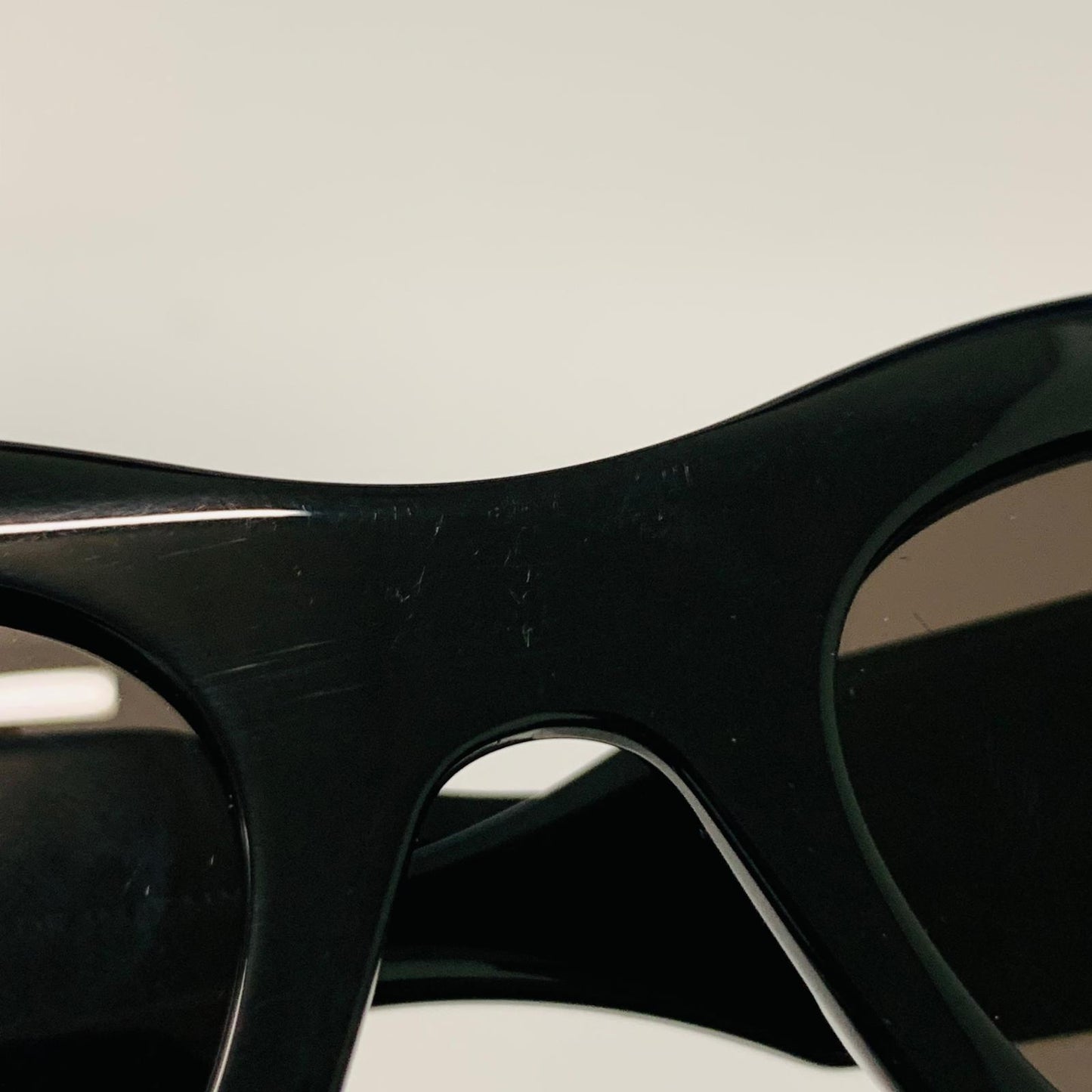 BALENCIAGA Black Men's  Rectangle Bold Thick Frame Sunglasses NEW