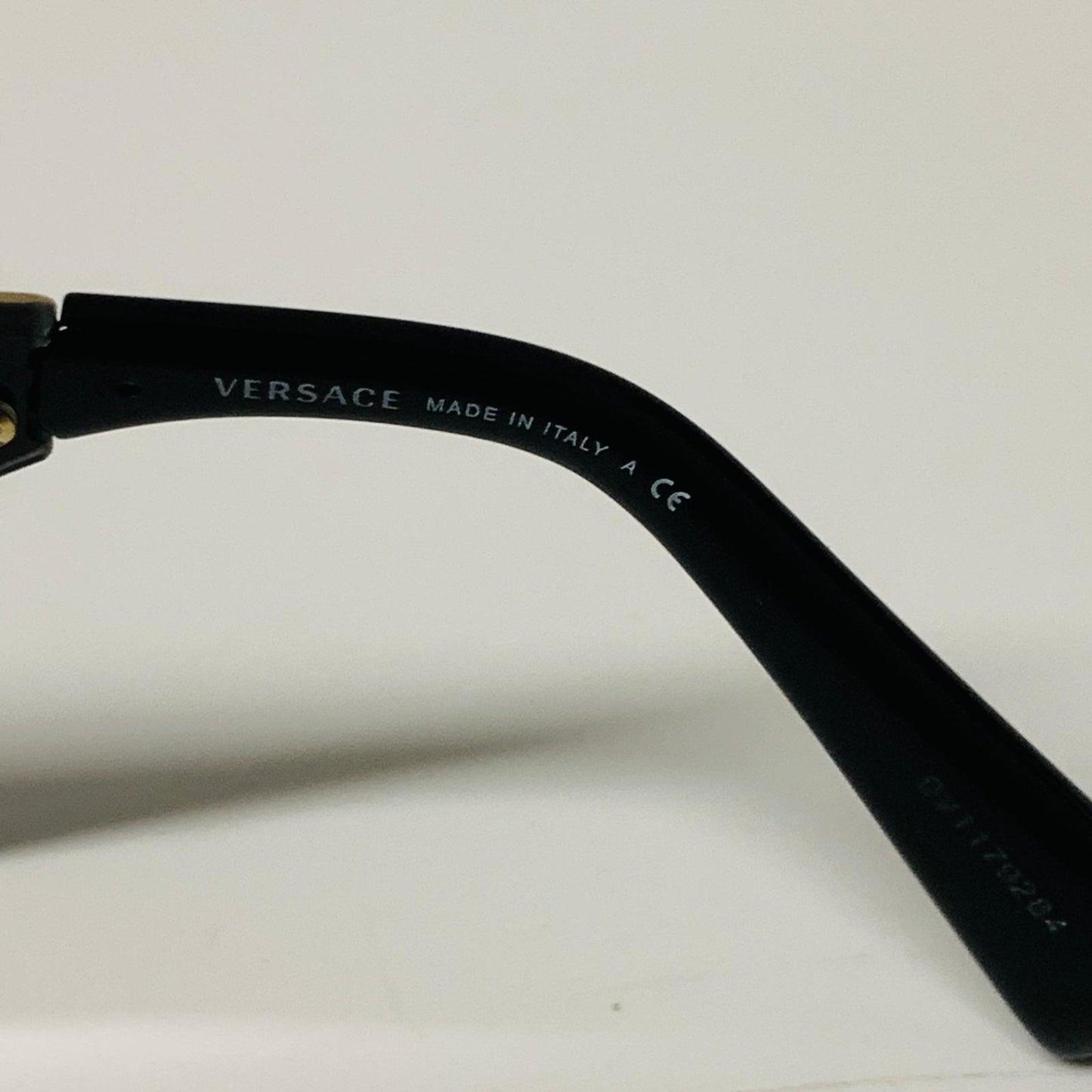 VERSACE Black Ladies  Shield Sunglasses Futuristic Mirror Medusa NEW