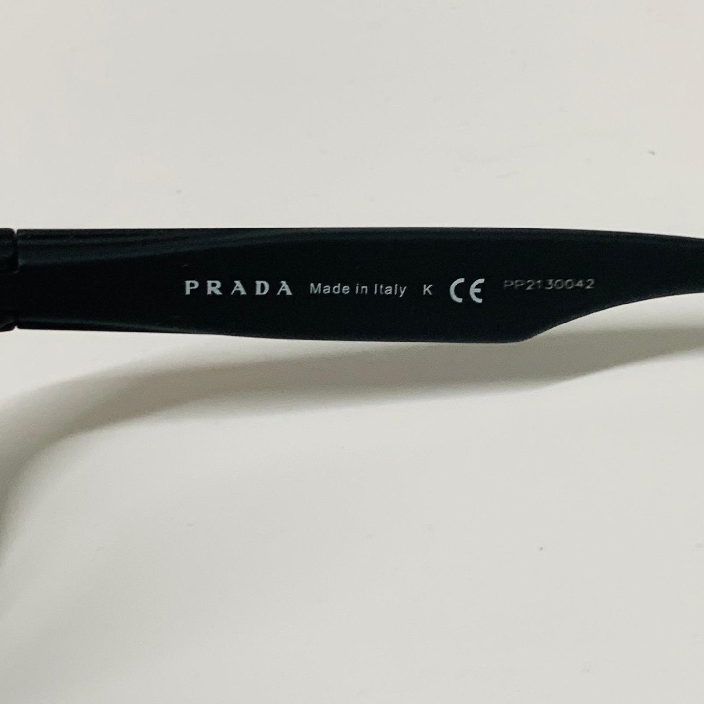 PRADA Black Ladies  Shield Sunglasses Multi Tonal Lens Visor Sports NEW
