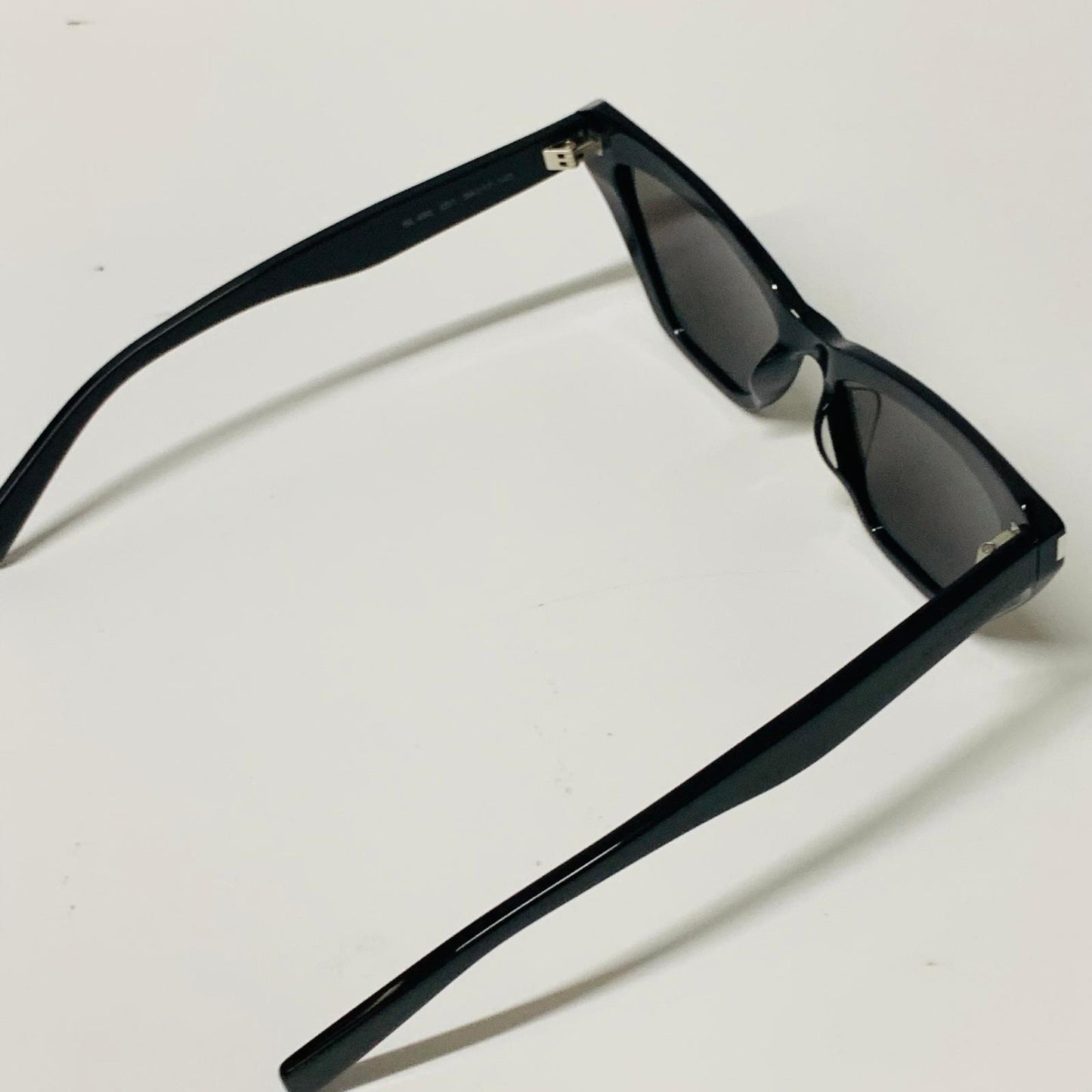 SAINT LAURENT Black Ladies  Cat Eye Sunglasses Bold Rim Spec Thick NEW