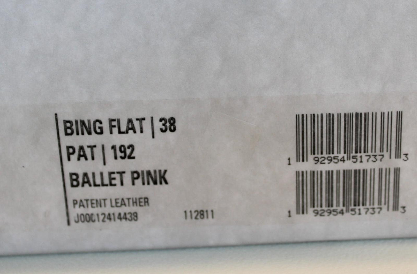 JIMMY CHOO Ladies Bing Flat Pink Patent Leather Crystal Mules EU38 UK5 NEW