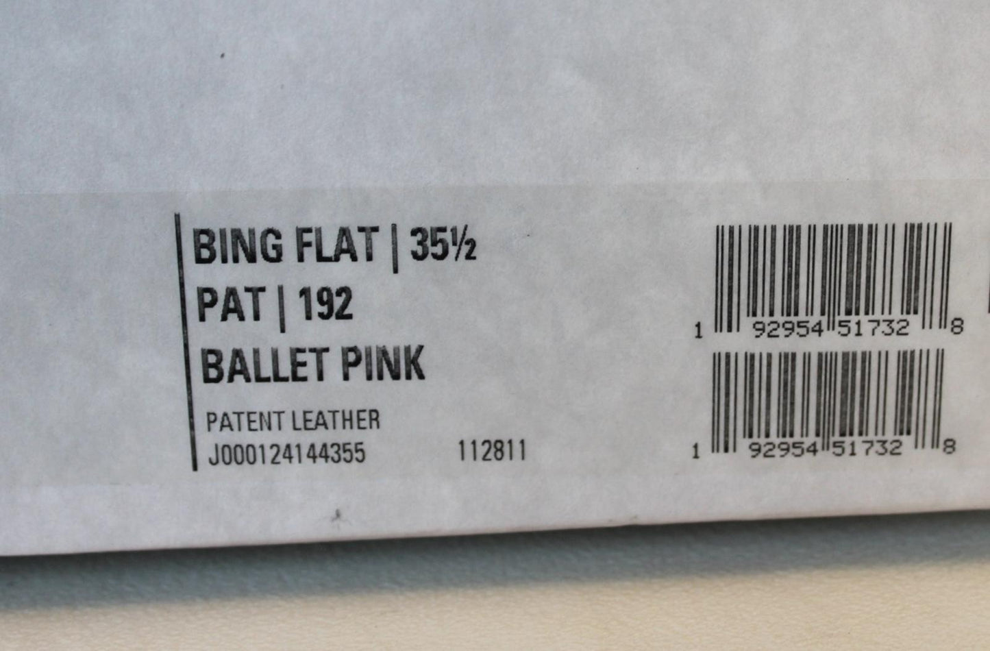JIMMY CHOO Ladies Bing Flat Pink Patent Leather Crystal Mules EU35.5 UK2.5 NEW