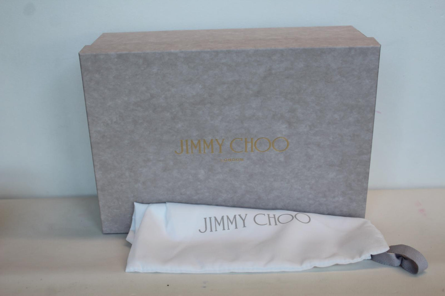 JIMMY CHOO Ladies Love 100 Patent Leather Court Shoes Ballet Pink EU35 UK2 NEW