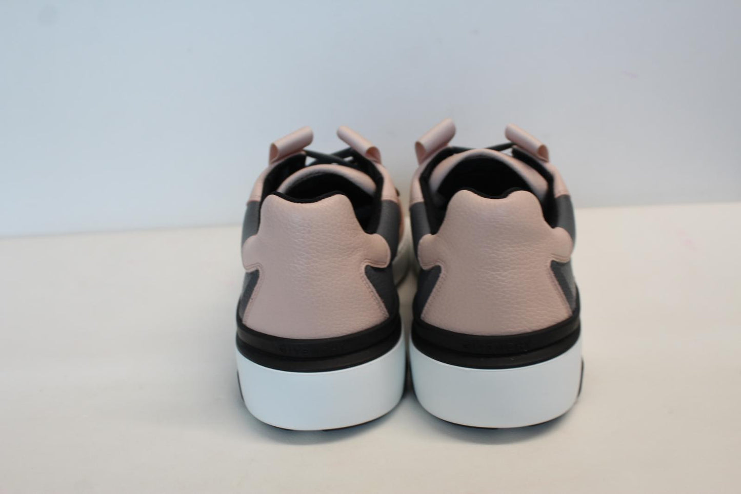 GIVENCHY Men's Wing Pink Grey Two-Tone Leather Low Top Trainers EU42.5 UK8.5 NEW