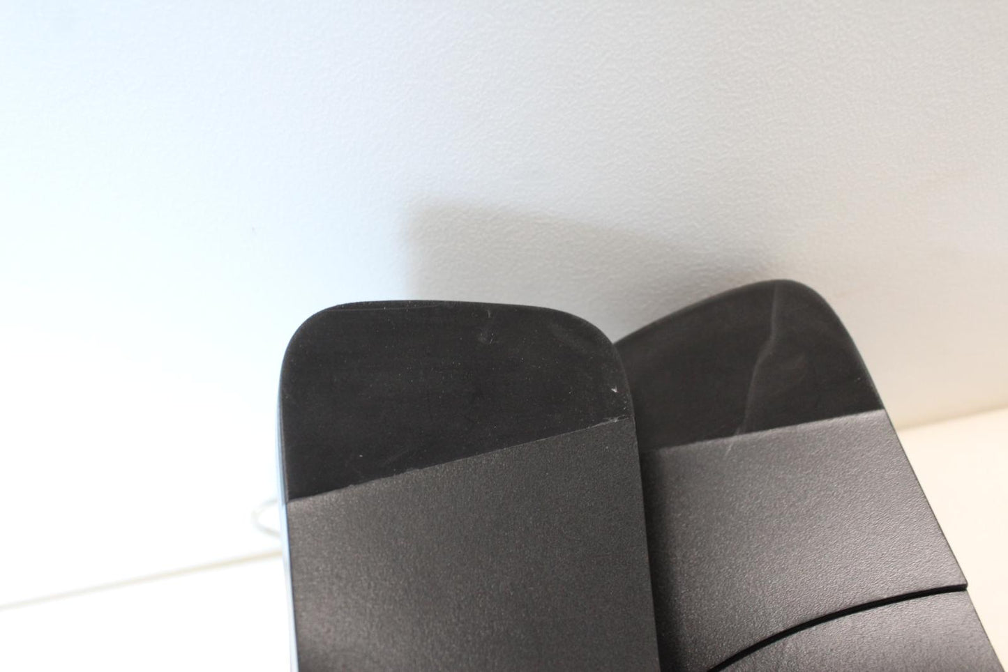 JIL SANDER Ladies Black Leather Whipstitch Anklet Ballet Flat Shoes EU41 UK8 NEW