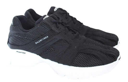 BALENCIAGA Men's Phantom Black White Mesh Trainers Sneakers EU44 UK10 NEW