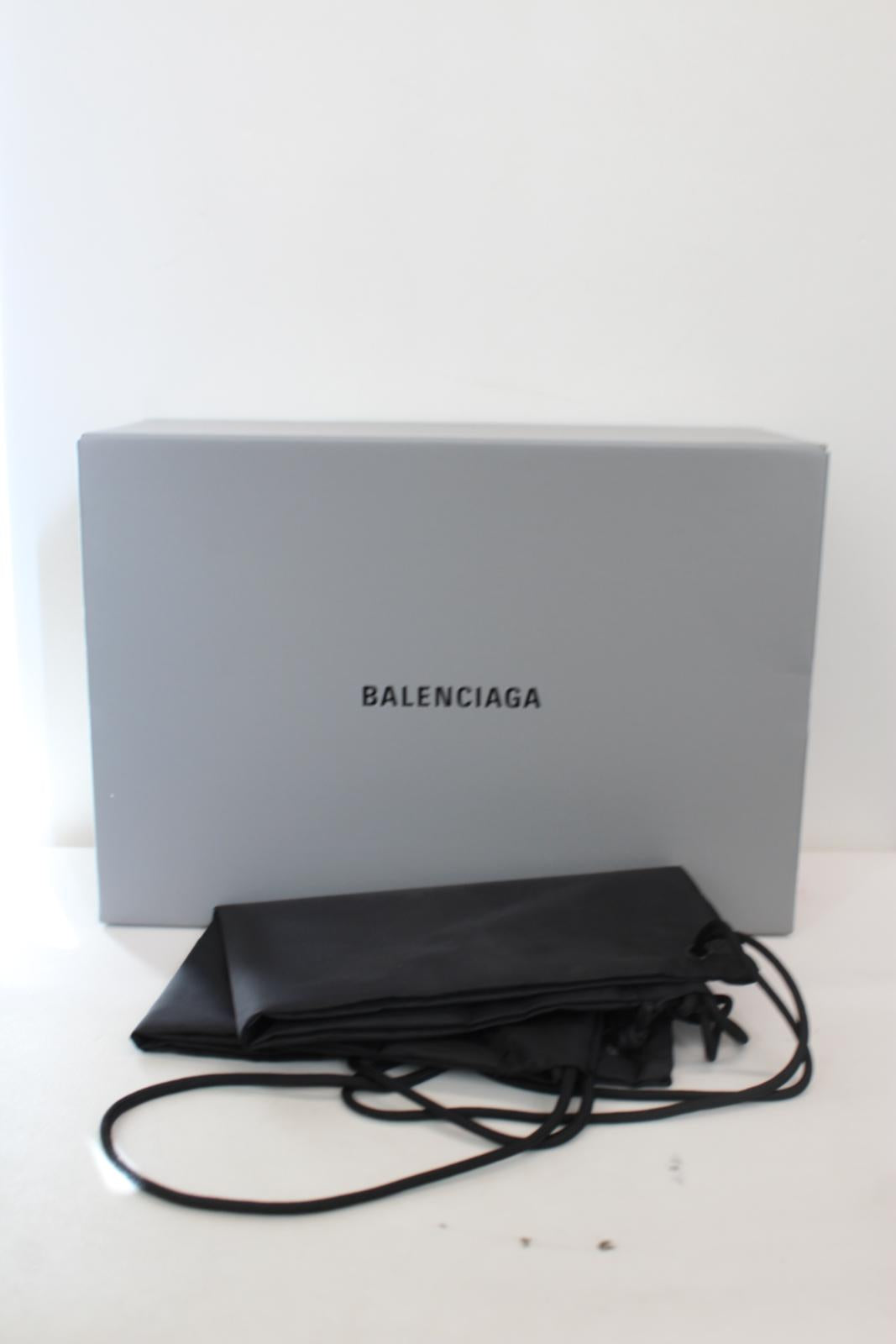 BALENCIAGA Men's Phantom Black White Mesh Trainers Sneakers EU44 UK10 NEW