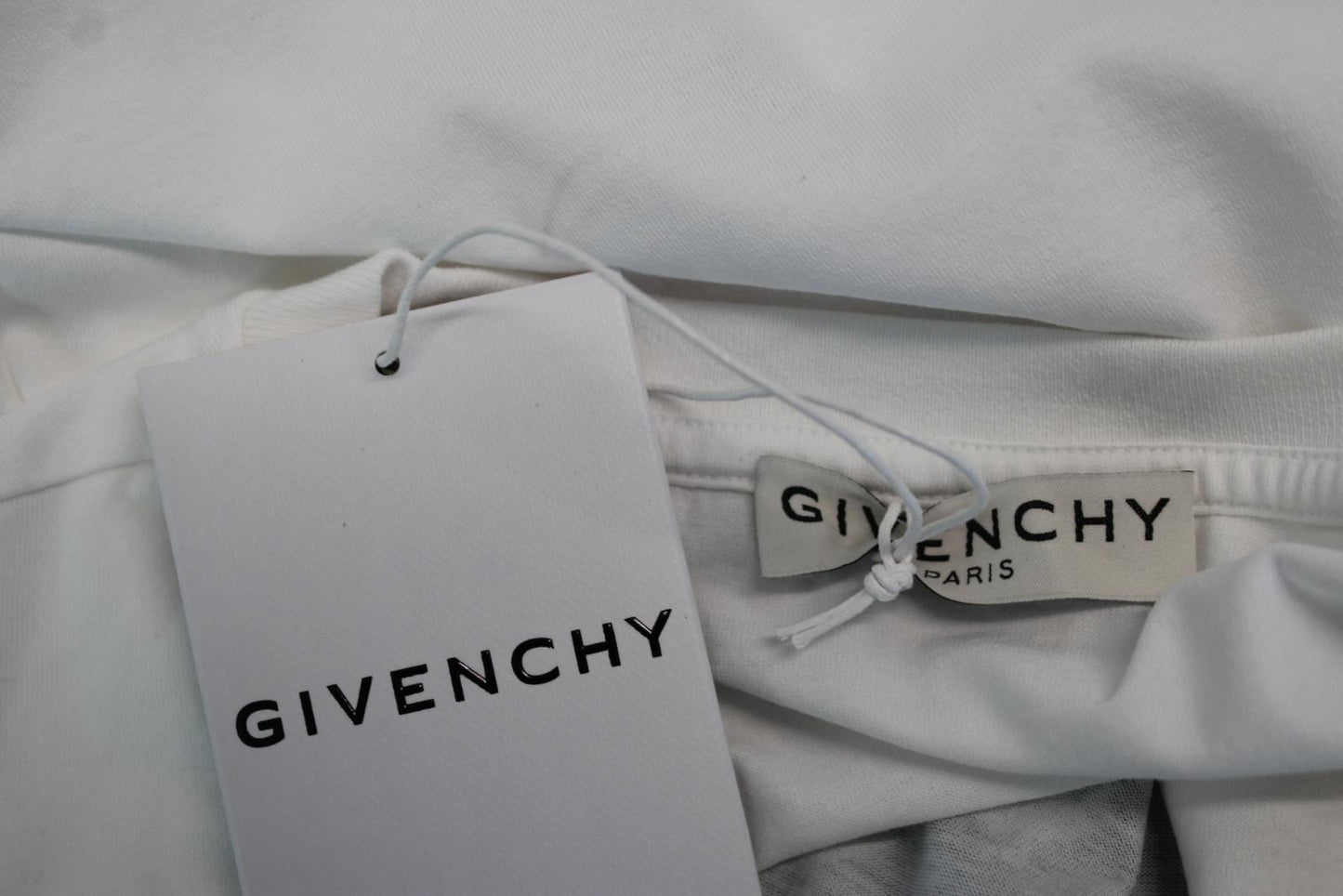 GIVENCHY Men's X Browns 50 Address Logo White Multi Cotton T-Shirt S NEW