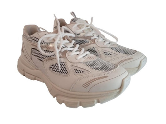 AXEL ARIGATO Men's White Leather Marathon Runner Trainers Size UK10 NEW