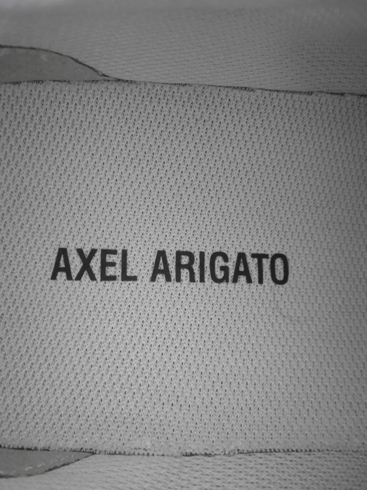 AXEL ARIGATO Men's White Leather Marathon Runner Trainers Size UK10 NEW
