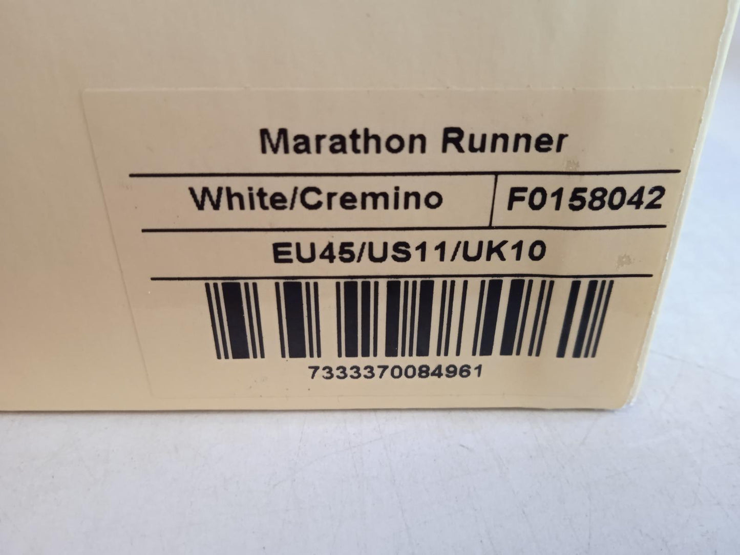 AXEL ARIGATO Men's White Leather Marathon Runner Trainers Size UK10 NEW