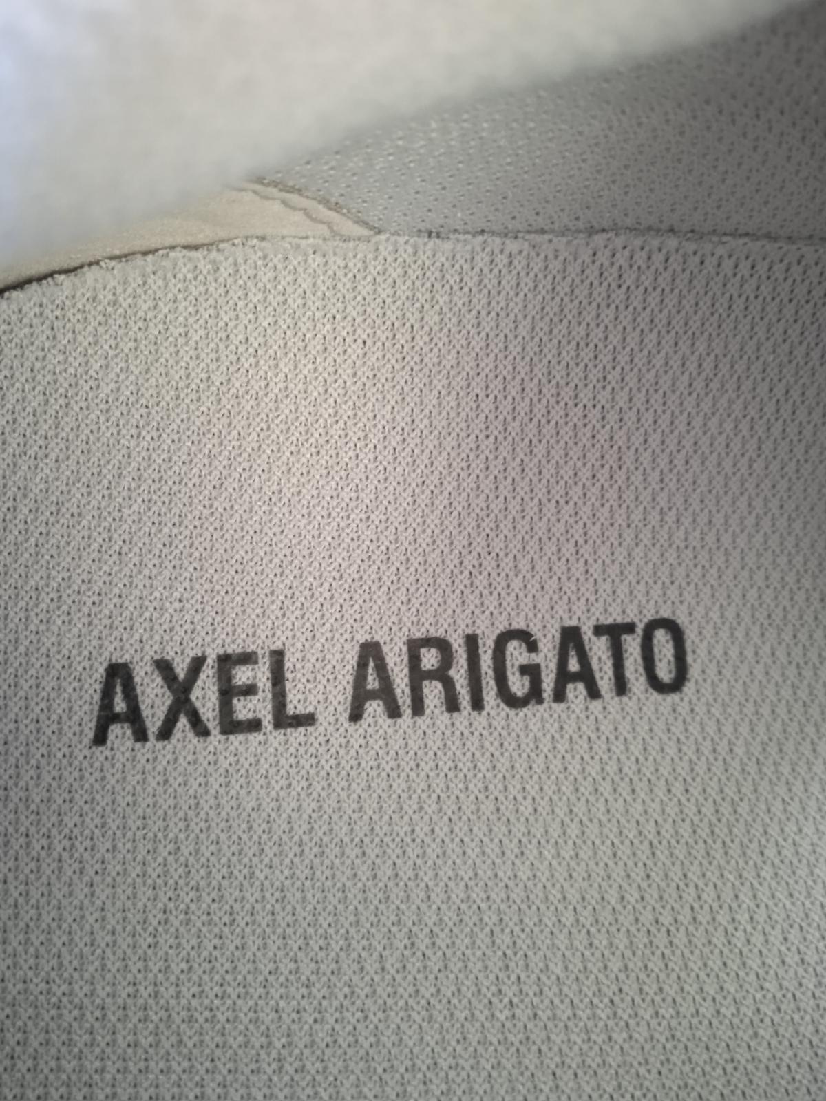 AXEL ARIGATO Men's White & Grey Leather Marathon R-Trail Runner Trainers UK9 NEW