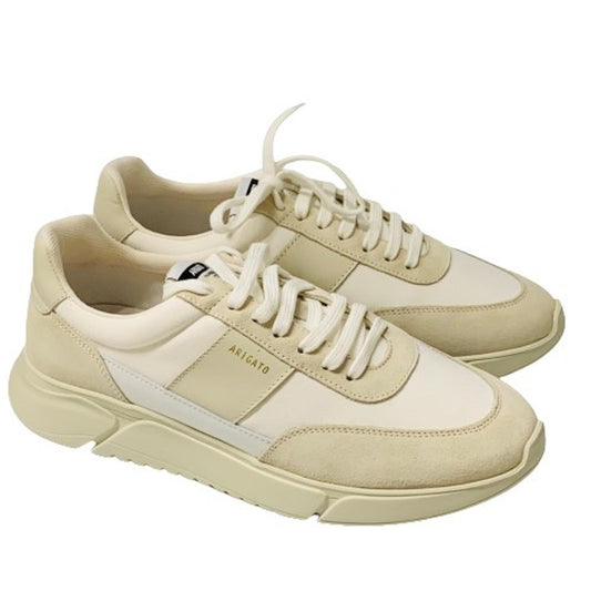 AXEL ARIGATO Men's Beige Strip Trainer Chunk Genesis Runner UK10 NEW