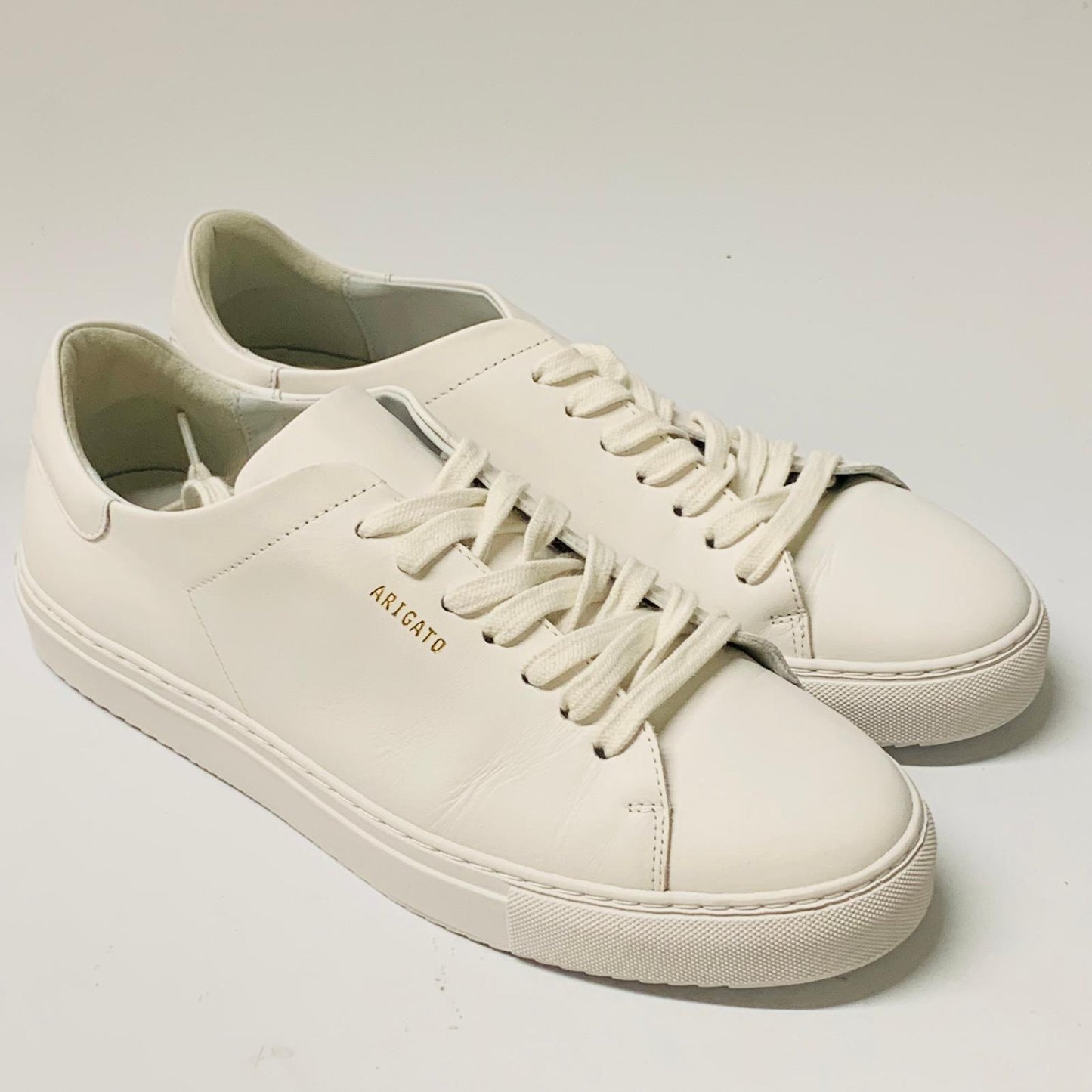 AXEL ARIGATO Men's White Clean 90 Sneaker Leather Trainer Lace Classic UK7 NEW