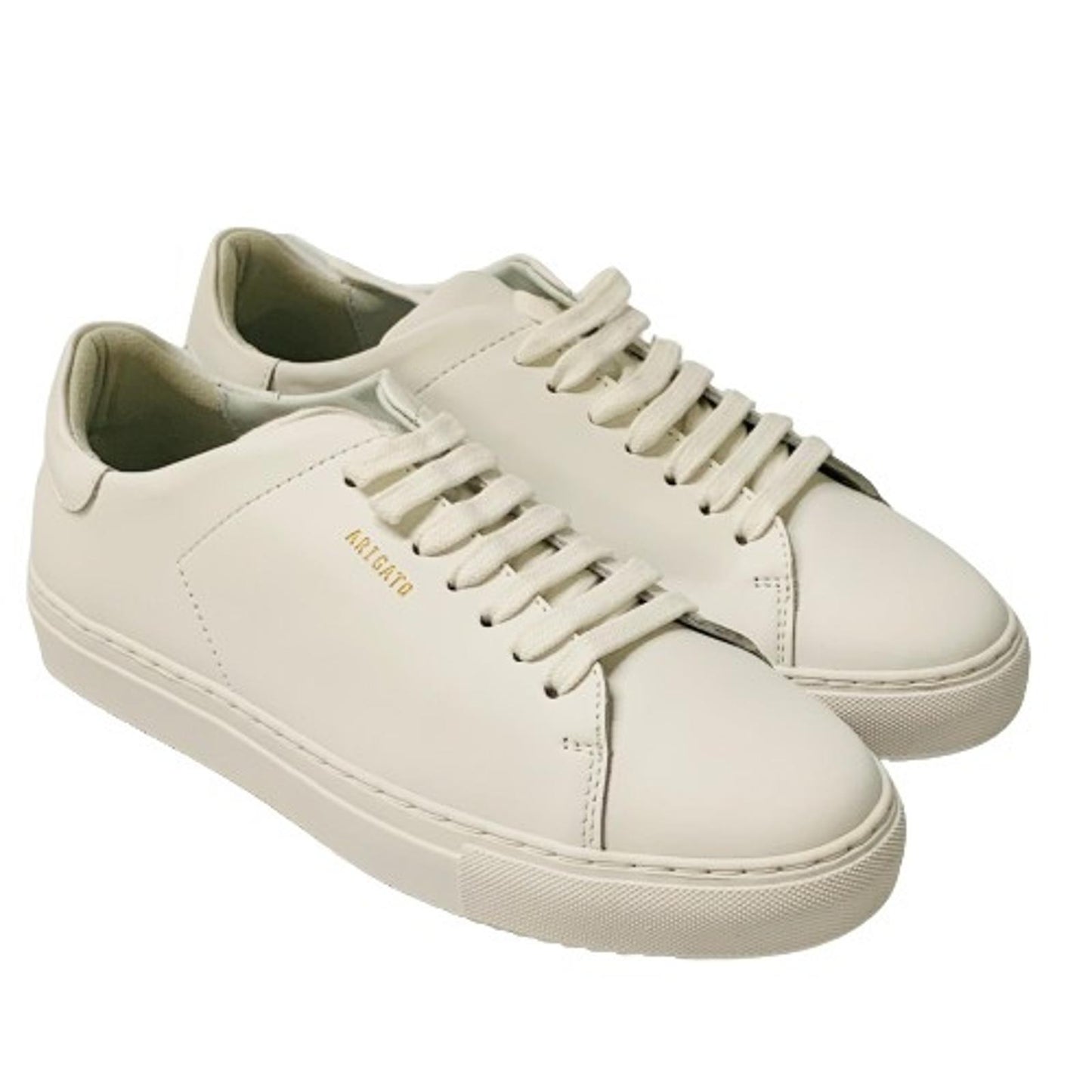 AXEL ARIGATO Men's White Leather Trainer Sneaker Lace Clean 90 UK6.5 NEW