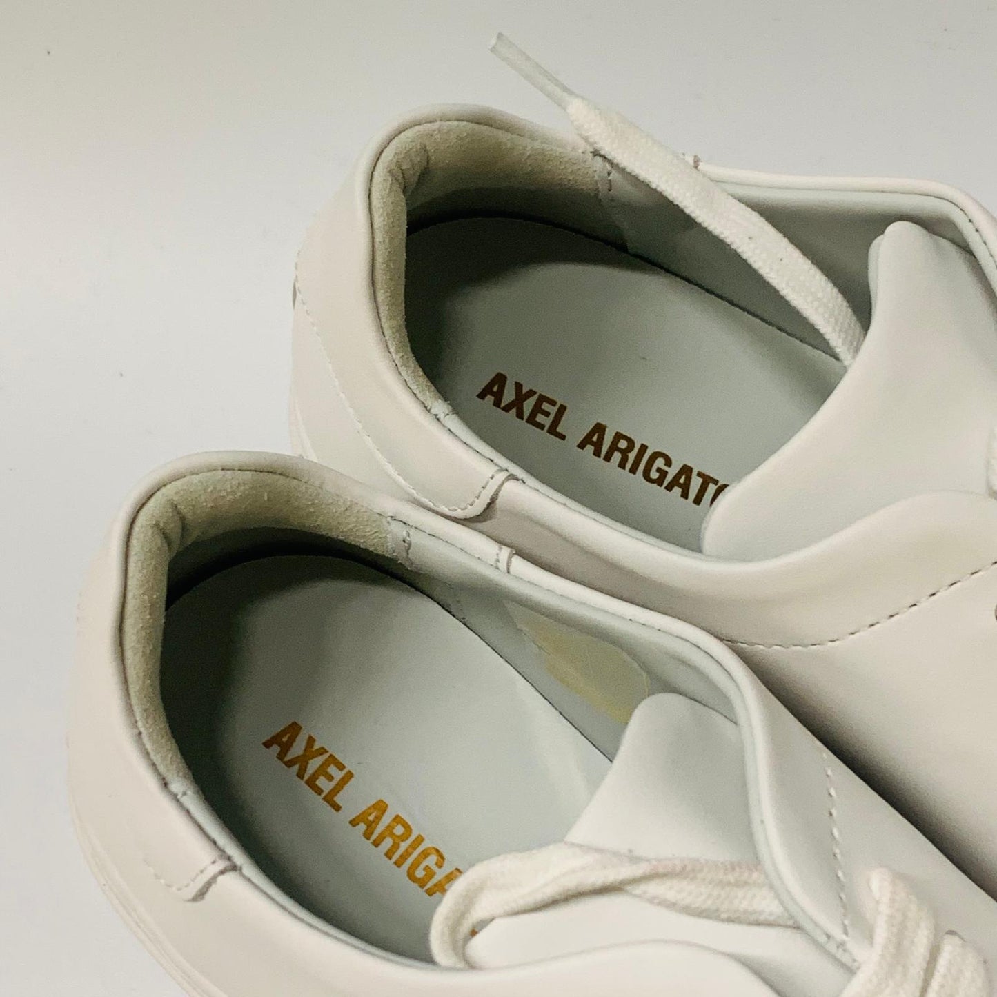 AXEL ARIGATO Men's White Leather Trainer Sneaker Lace Clean 90 UK6.5 NEW