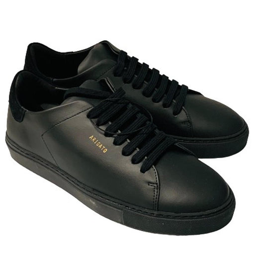 AXEL ARIGATO Ladies Black Lace Classic Clean 90 Leather Trainer Sneaker UK7 NEW