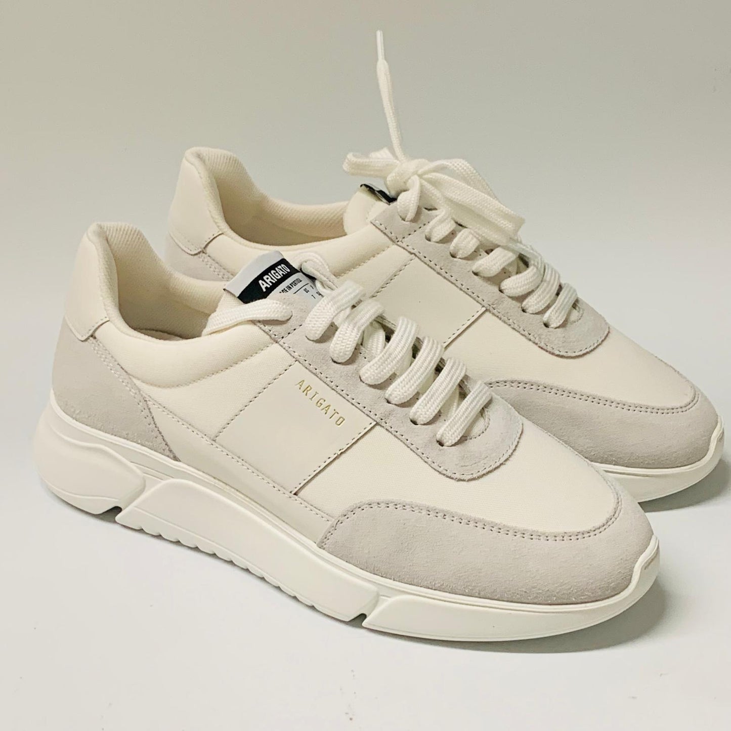 AXEL ARIGATO Men's Genesis Vintage Run Leather Lace Trainer Sneaker UK6 NEW