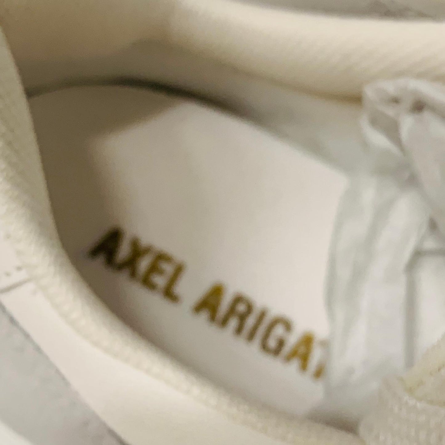 AXEL ARIGATO Men's Genesis Vintage Run Leather Lace Trainer Sneaker UK6 NEW