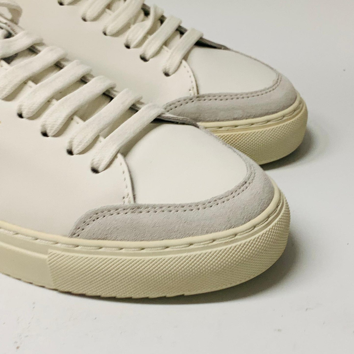 AXEL ARIGATO Ladies White Leather Clean 90 Leopard Trainer Sneaker UK6 NEW