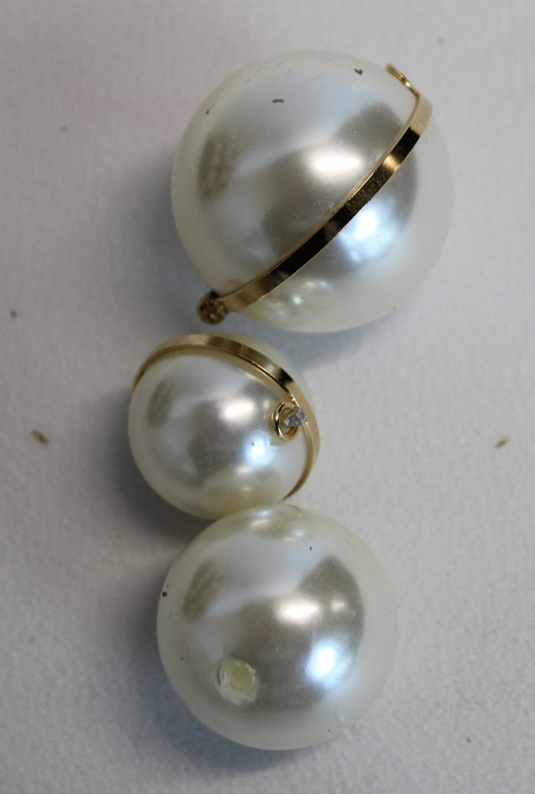 ROSANTICA Ladies Holli Explosion Black/Gold Tone Faux Pearl Crystal Tote Bag NEW