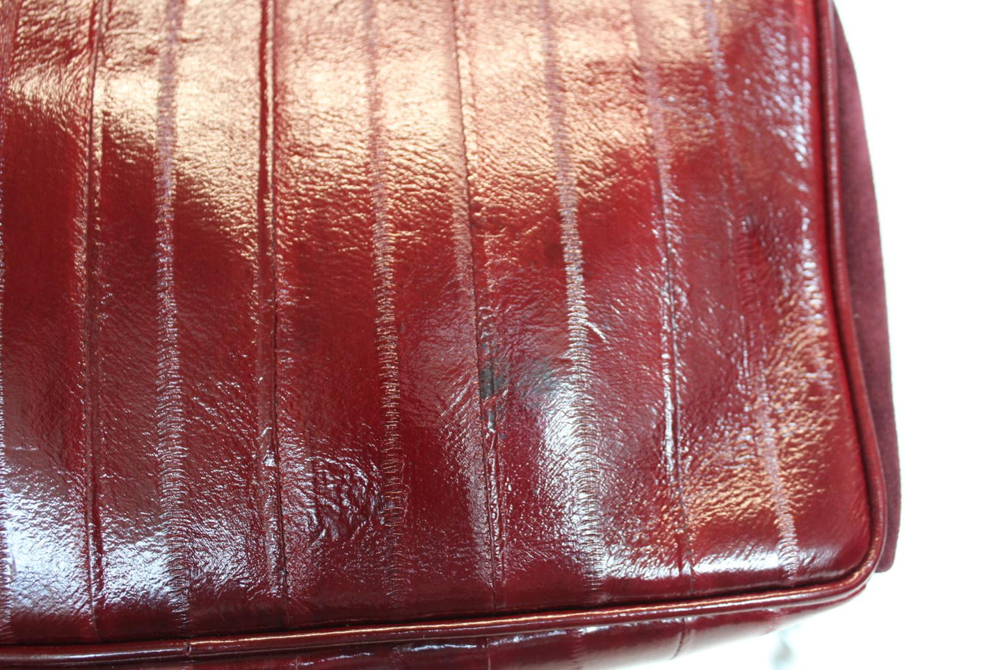 JIMMY CHOO Ladies Carolina Merlot Red/Gunmetal Leather Shoulder Bag OS NEW