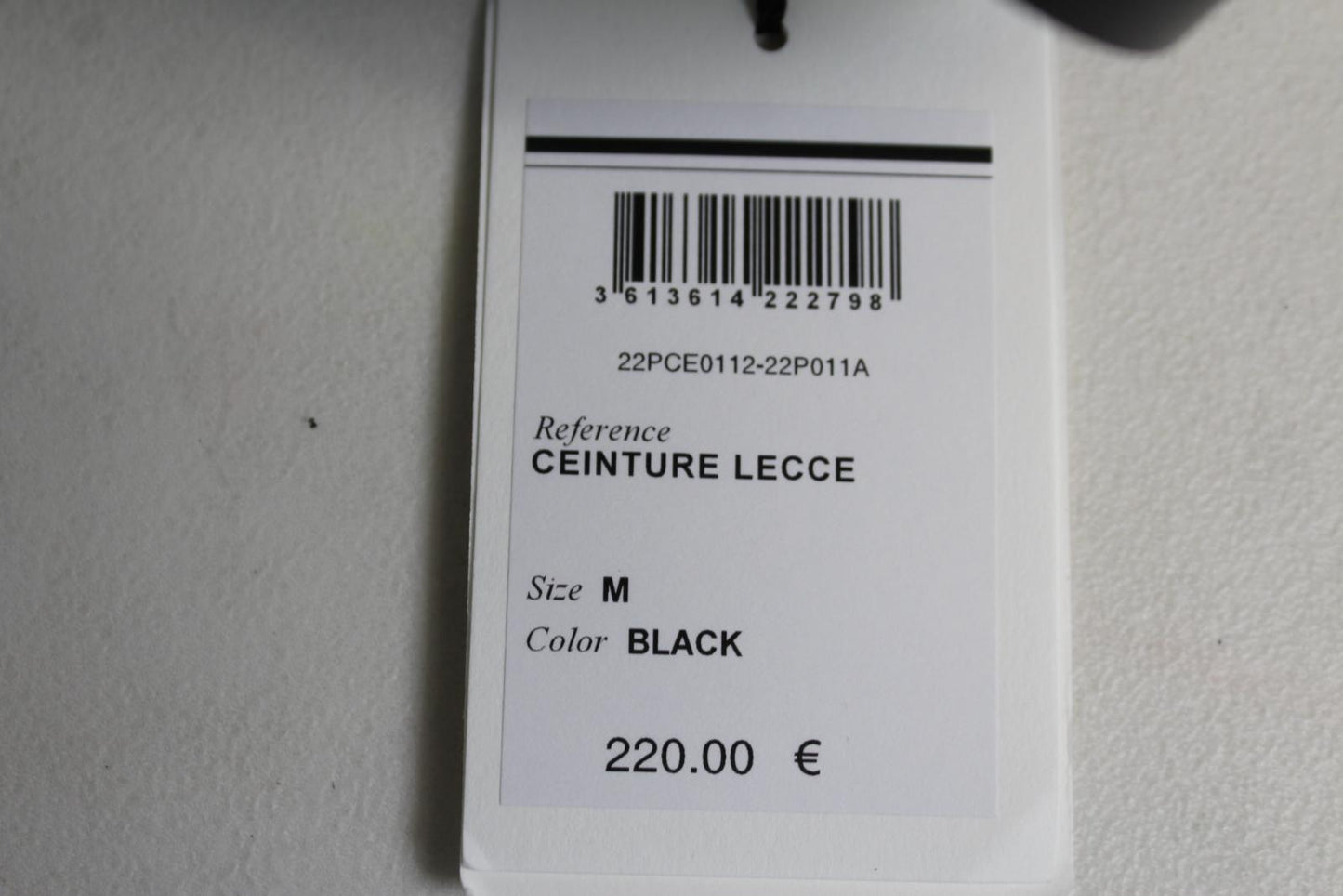 ISABEL MARANT Ladies Ceinture Leece Black Multi Leather Embellished Belt M NEW