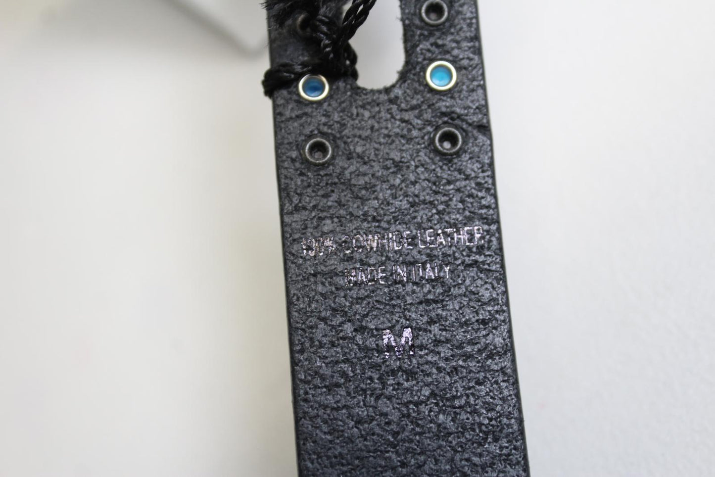 ISABEL MARANT Ladies Ceinture Leece Black Multi Leather Embellished Belt M NEW