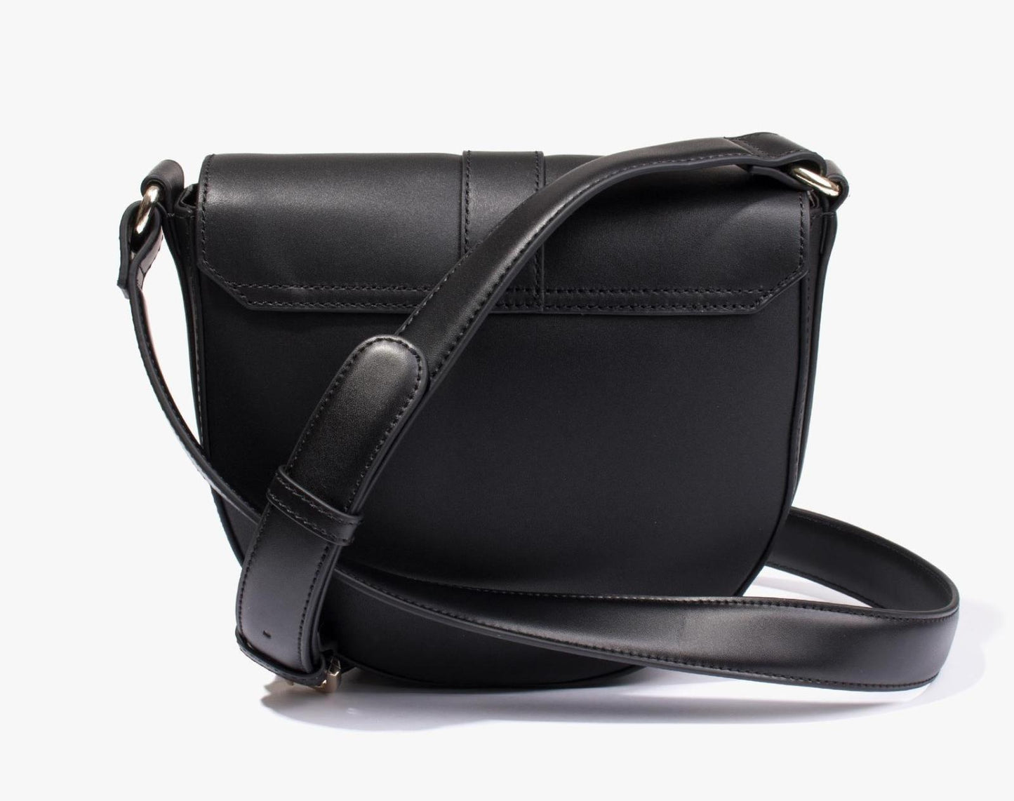 TED BAKER Kensie Ladies Black Leather Magnolia Detail Cross Body Bag BNWT