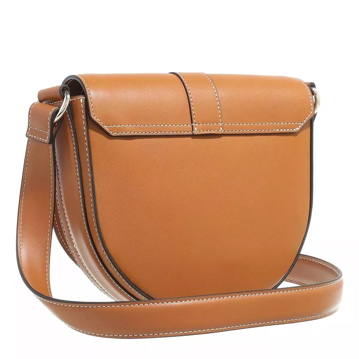 TED BAKER Kensie Ladies Tan Brown Leather Magnolia Detail Cross Body Bag BNWT