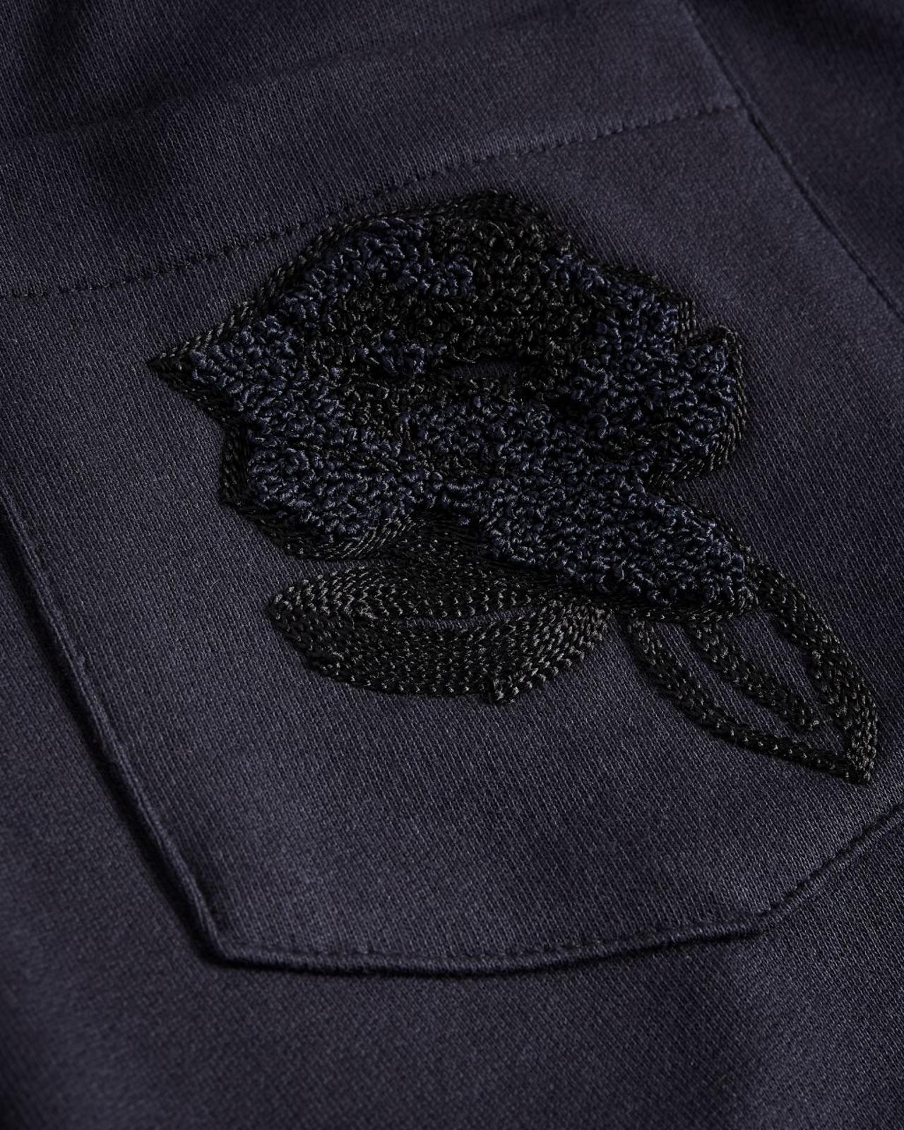 TED BAKER Welda Navy Blue Cotton Flower Patch Jogger Trousers (4) UK14 W36  BNWT
