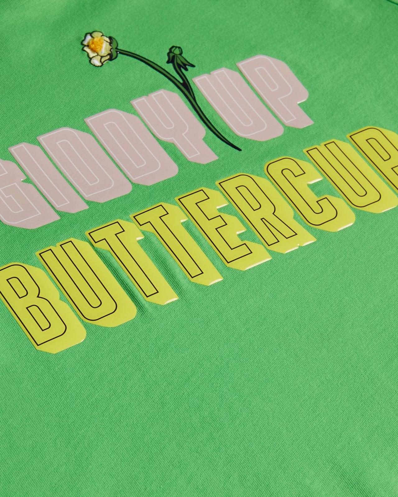 TED BAKER Gidden Green Giddy Up Buttercup Short Sleeve T-shirt 1 UK8 BNWT