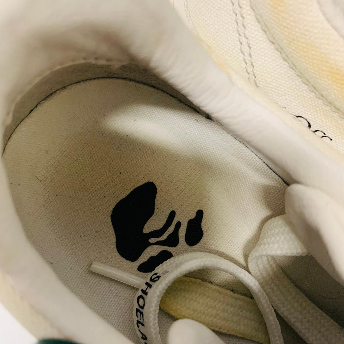OFF-WHITE Ladies Vulcanized Arrow White Grey Sole Trainer Sneaker Canvas UK5 NEW