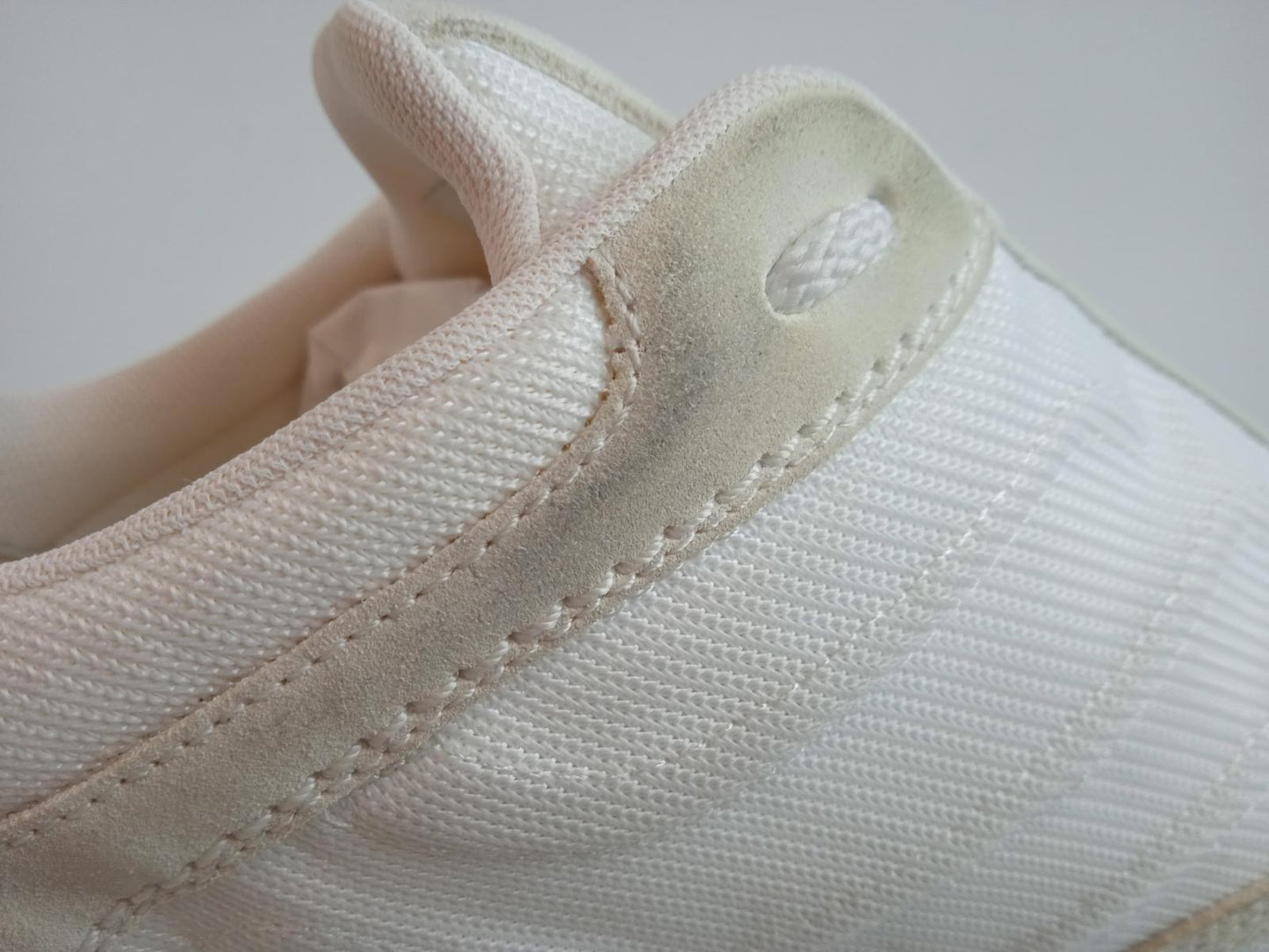 GIVENCHY Men's White Suede & Mesh GIV 1 Light Trainers Size FR44 UK10 NEW